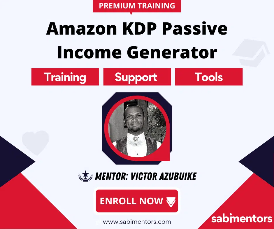 Amazon KDP Passive Income Generator: The Best And Biggest Amazon KDP Course