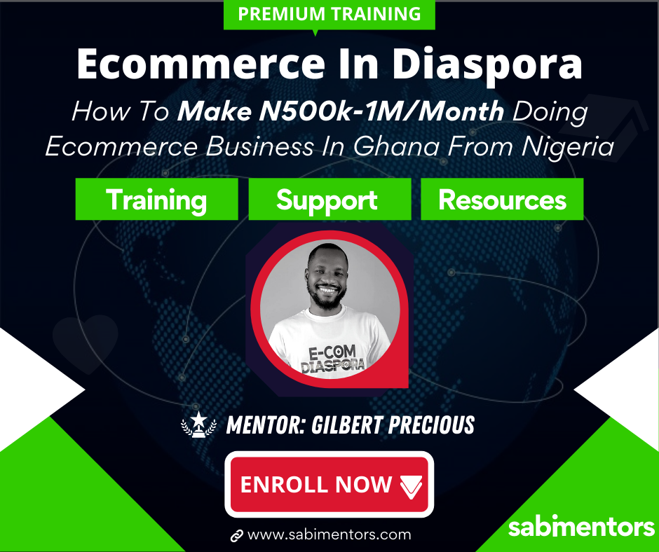 Ecom In Diaspora: Bank N500k-1M/Month Doing Ecommerce Business In Ghana From Nigeria